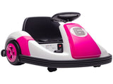 Kids Bumper Car with 360-Degree Rotation, 6V Electric Ride On Car with Music and Horn for 3-8 Years T3398P422428