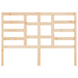 Bed Headboard 156x4x104 cm Solid Wood Pine 818145