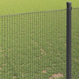 Welded Wire Fence Grey 0.4 x 100 m Steel 42005269