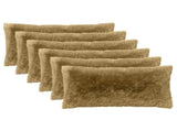 Cushion with Pillow HEERLEN 6 pcs Light Grey PV Fleece 925504
