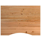 Workbench Light Brown 80x60x cm Solid Wood Oak 3309718