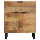 Bedside Cabinet Brown 50x33x60 cm Solid Wood Mango 4017731