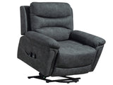 Power Lift Recliner Chair with Vibration Massage, Heat, USB - Grey T3398P422792