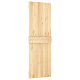 Sliding Door with Hardware Set 70x210 cm Solid Wood Pine 3203054