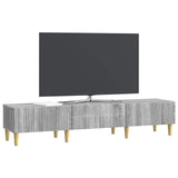 TV Cabinet Grey Sonoma 147 x 34.5 x 30 cm Engineered Wood 894711