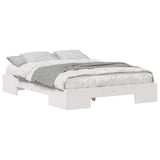 Bed Frame White 120 x 200 cm 873032