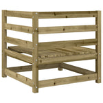 ZNTS 8 Piece Garden Sofa Set Impregnated Wood Pine 3299322