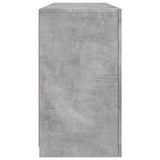 Sideboard Concrete grey Engineered wood, glass Medium Sideboard 3209068