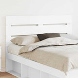 Headboard White Engineered Wood 887529