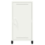 ZNTS Sideboard White 36x39x72 cm Steel 846679