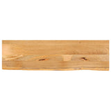 Table Top Live Edge 100x20x3.8 cm Solid Wood Mango 370468