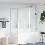 Shower Bath Screen Wall L Shape 70 x 120 x 137 cm 4 Panels Foldable 140787