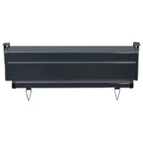 Balcony Side Awning 65x250 cm Black 48400