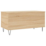 Coffee Table Sonoma Oak 90x44.5x45 cm Engineered Wood 830975
