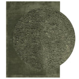 Rug HUARTE Short Pile Soft and Washable Forest Green 140x200 cm 375096