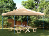 Party Tent Folding Beige 292 x 292 x 315 cm Oxford Fabric 42023544