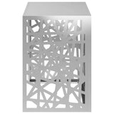 Air Conditioner Cover Silver 100 x 50 x 70 cm Galvanised Steel 8014162