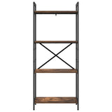 Bookshelf Smoked Oak 56 x 34 x 133.5 cm Engineered Wood 883870