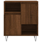 Sideboards 2 pcs Brown Oak Engineered Wood 3190132