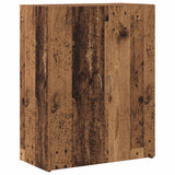 Office Cabinet Black Oak 70 x 32 x 77.5 cm Engineered Wood 869120