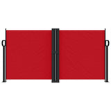 Retractable Side Awning Red 120x1200 cm 4004792