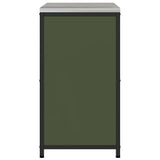 Kitchen Storage with Shelf Olive Green 90 x 50 x 92 cm Steel 874985