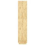 Book Cabinet/Room Divider 80x35x167 cm Solid Pinewood 810894