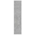 Book Cabinet/Room Divider Concrete Grey 60x30x135 cm Engineered Wood 811668