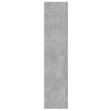 Book Cabinet/Room Divider Concrete Grey 60x30x135 cm Engineered Wood 811668