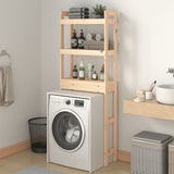 Toilet Rack 63x26x171 cm Solid Wood Pine 824658