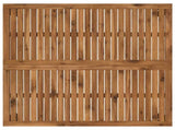 Coffee Table Natural and Black 100 x 100.5 x 45 cm 901289
