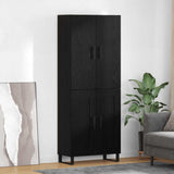 Highboard 2 pcs Black Oak 69.5 x 34 x 180 cm 3416263