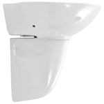 Wall-mounted Basin Ceramic White 690x520x210 mm 143009