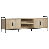 TV Cabinet 167.5 x 33 x 50 cm Sonoma Oak Engineered Wood 8013723