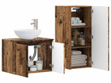 Bathroom Furniture Set 2 pcs Old Wood 33 x 34.5 x 100 cm 3406121
