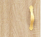Highboard Sonoma Oak 34.5x34x180 cm Engineered Wood 3200116
