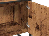 Bathroom Sink Cabinet Old Wood 80x33x60 cm Engineered Wood 857704
