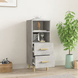 Sideboard Concrete Grey 34.5x34x90 cm Engineered Wood 812361