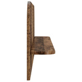 Wall Shelf 2 pcs Old Wood 102 x 13.5 x 37.5 cm Engineered Wood 8014966