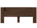 Headboard Brown Oak 180 x 16.5 x 103.5 cm Engineered Wood 3418686