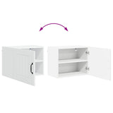 Wall Cabinet LUCCA White 50 x 31 x 40 cm Engineered Wood 884894