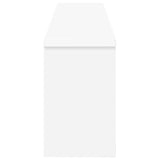 Wall-Mounted Coat Rack White 100 x 16 x 26 cm Engineered wood 874323