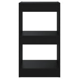 Book Cabinet/Room Divider Black 40x30x72 cm 811602