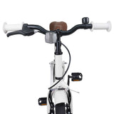 Kids Bike 22 Inches for 7-12 Years Old White 42009683