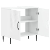 Bathroom Sink Cabinet HAARLEM White 59.5 x 31.5x 59 cm 896785