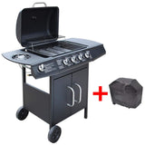 Gas Barbecue Grill 41 Cooking Zone Black 41899