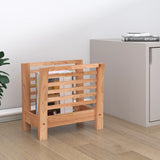 Magazine Rack 40x26.5x38.5 cm Solid Wood Walnut 350348