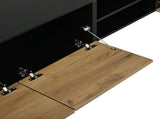 Modern Geometric TV Stand, Lowboard, TV Cabinet, TV Unit, Modern Industrial Entertainment Center, N605P438648Z