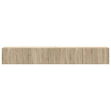 TV Wall Cabinet 2 pcs Sonoma 98 x 31 x 29.5 cm Engineered Wood 892234
