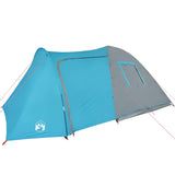 Family Tent Dome 6-Person Blue Waterproof 94354